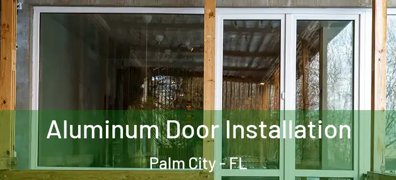 Aluminum Door Installation Palm City - FL
