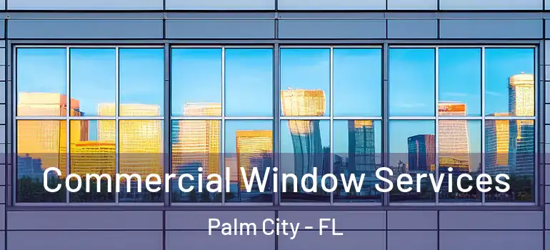Commercial Window Services Palm City - FL
