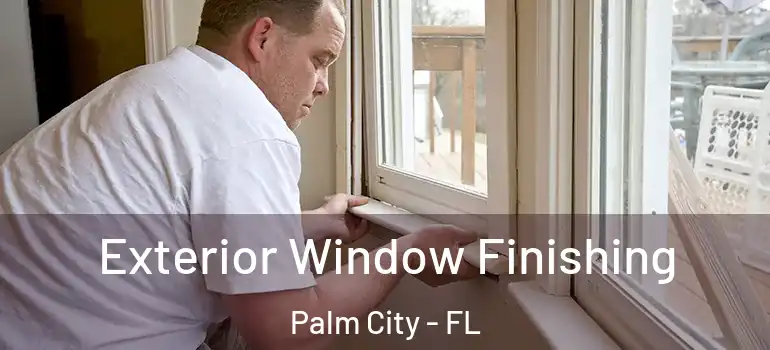Exterior Window Finishing Palm City - FL