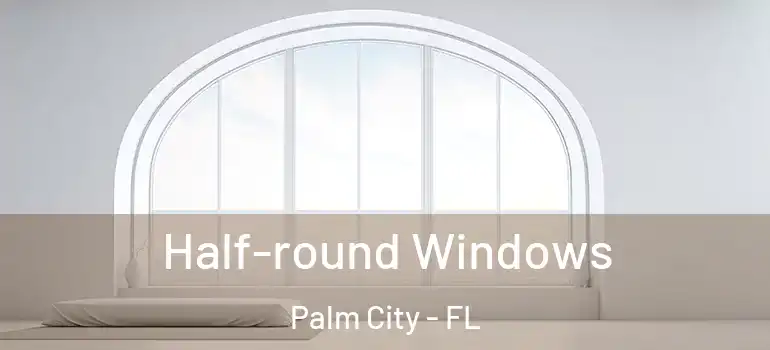 Half-round Windows Palm City - FL