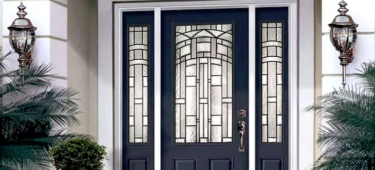 Stained Glass Door Panels in Palm City, FL