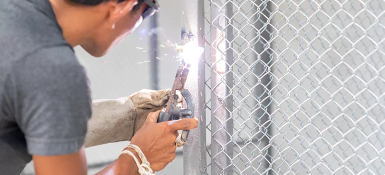 Commercial Mesh Door Repair in Palm City, FL