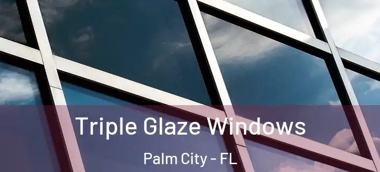 Triple Glaze Windows Palm City - FL