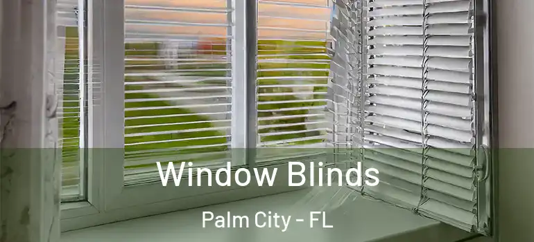 Window Blinds Palm City - FL