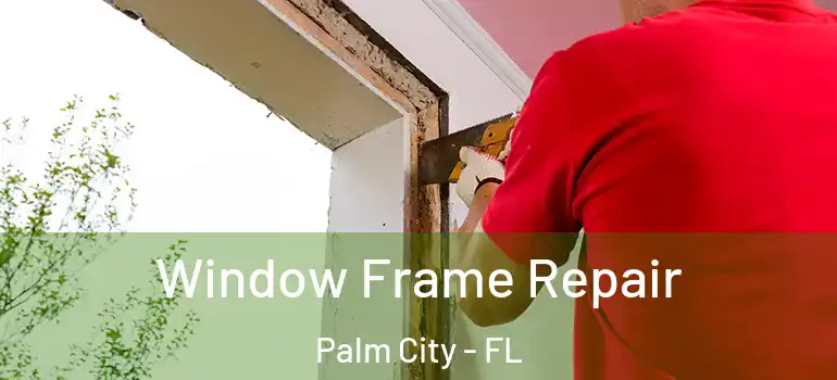 Window Frame Repair Palm City - FL