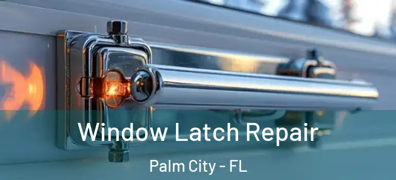Window Latch Repair Palm City - FL