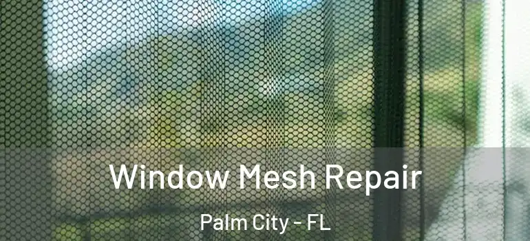 Window Mesh Repair Palm City - FL