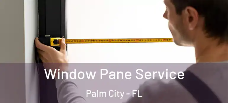 Window Pane Service Palm City - FL