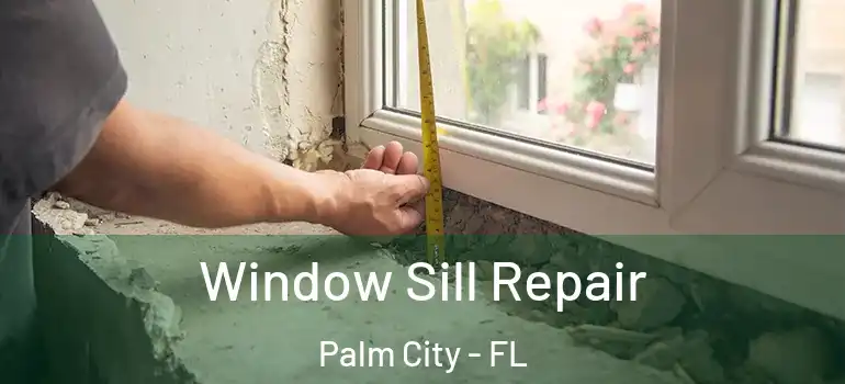 Window Sill Repair Palm City - FL